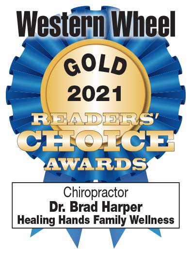 Best of Foothills | Dr. Brad Harper | Healing Hands Wellness Readers Choice Award Chiropractor